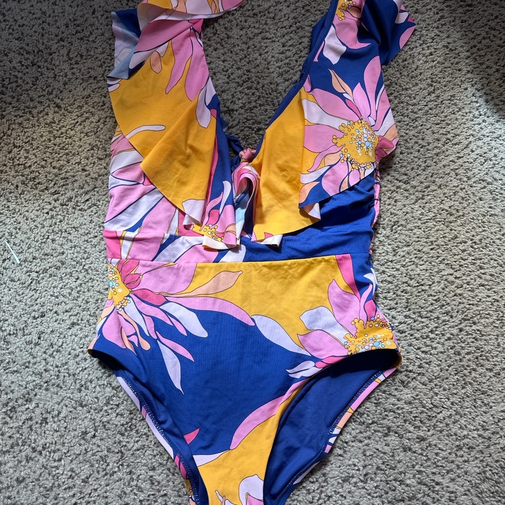 Trina Turk Purple Swimwear with Tags - Picture 4 of 4